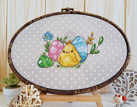 Easter Chicks 1 - Artmishka Cross Stitch