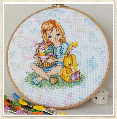 Easter Egg Hunter - Artmishka Cross Stitch