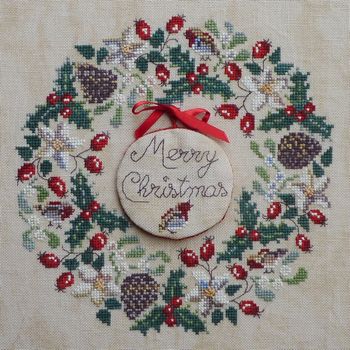 Robin's Christmas Wreath - Filigram