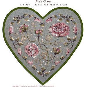 Rose Coeur - Filigram