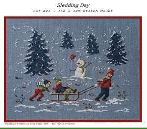 Sledding Day - Filigram
