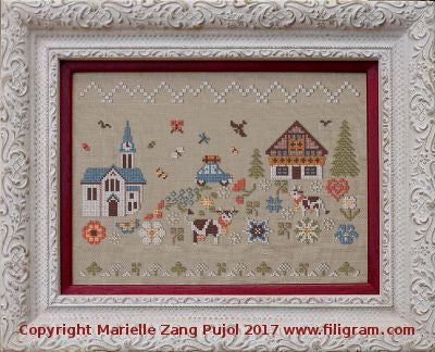 Summer Holidays In The Mountains - Filigram