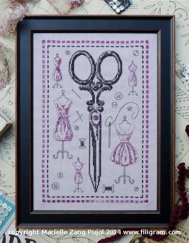 Sewing Scissors - Filigram