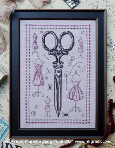 Sewing Scissors - Filigram