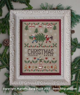 Waiting For Christmas - Filigram