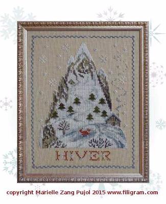 Winter Mountain - Filigram