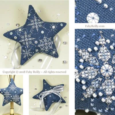 Let It Snow Star - Faby Reilly Designs