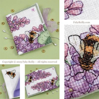 Lilac Needlebook - Faby Reilly Designs