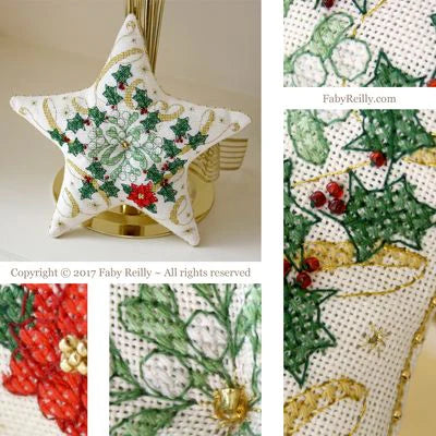 Sparkly Christmas Star - Faby Reilly Designs