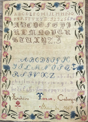 Stitched By Teresa 1869 - From the Heart