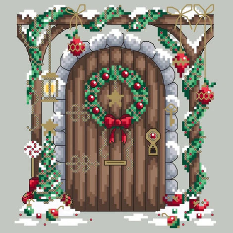 Christmas Fairy Door - Shannon Christine Designs