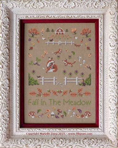 Fall In The Meadow - Filigram