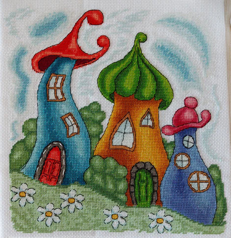 Fantasy Village - Artmishka Cross Stitch