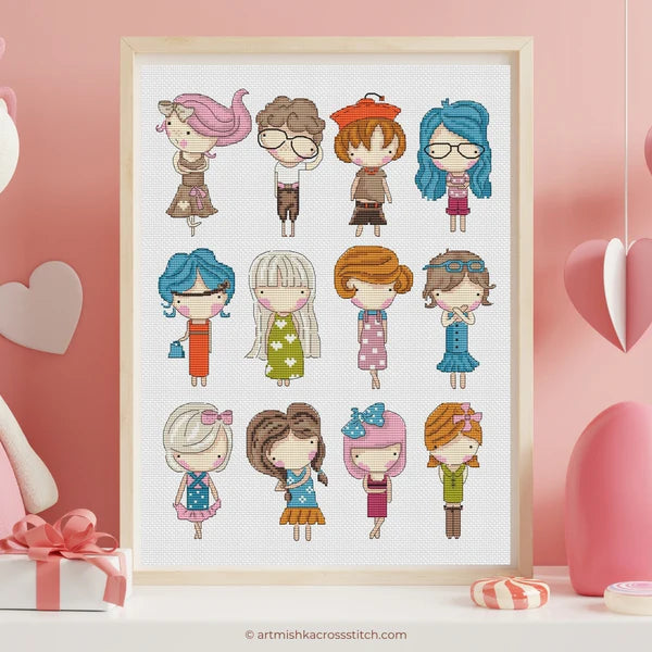 Fashion Sampler - Artmishka Cross Stitch