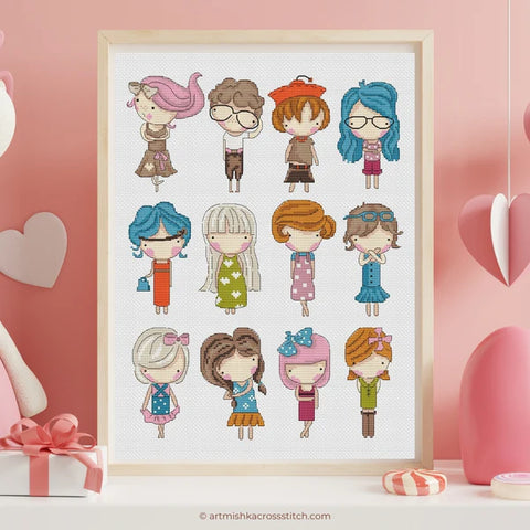 Fashion Sampler - Artmishka Cross Stitch