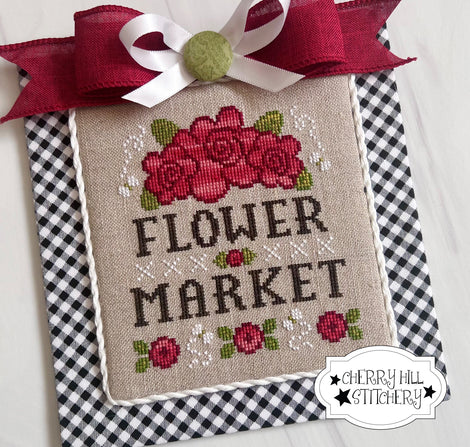 Flower Market - Cherry Hill Stitchery