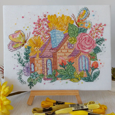 Flowers Cottage - Artmishka Cross Stitch