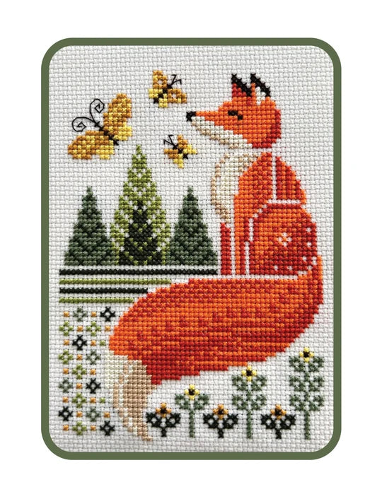 Fox & Butterflies - Pigeon Coop