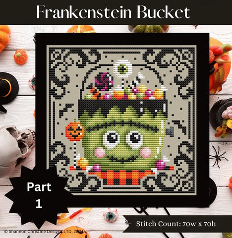 Frankenstein Bucket - Shannon Christine Designs