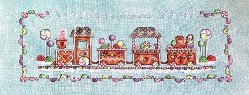 Gingerbread Train - Shannon Christine Designs