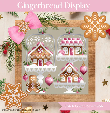 Gingerbread Display - Shannon Christine Designs