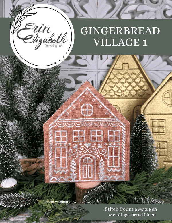 Gingerbread Village 1 - Erin Elizabeth Designs