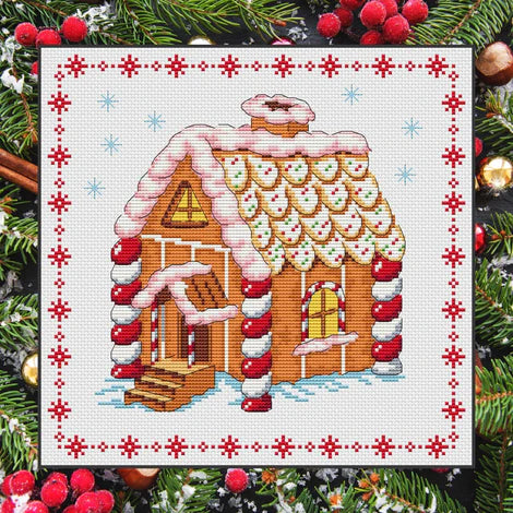 Gingerbread House - Artmishka Cross Stitch