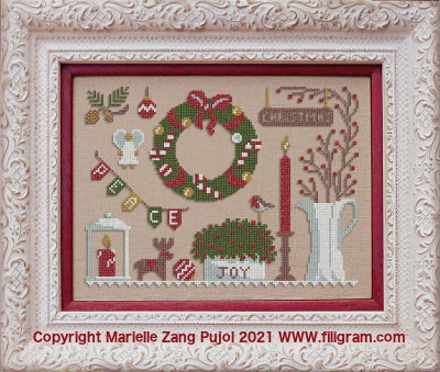 Green Christmas - Filigram