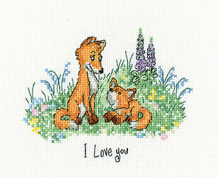 I Love You: Little Fox By Peter Underhill - Heritage Crafts