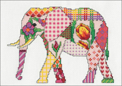 Elephant: Patchwork By Michaela Learner - Heritage Crafts