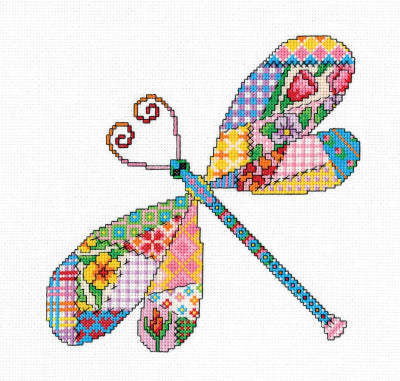 Dragonfly: Patchwork By Michaela Learner - Heritage Crafts