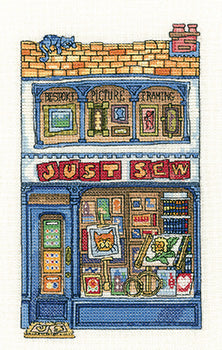 Just Sew By Peter Underhill (Aida) - Heritage Crafts Kits