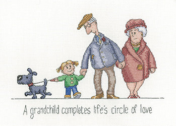 Circle Of Love: Golden Years By Peter Underhill (Aida) - Heritage Crafts Kits