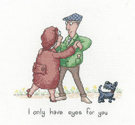 I Only Have Eyes For You: Golden Years By Peter Underhill (Aida) - Heritage Crafts Kits