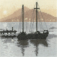 Bay View Silhouettes (Aida) - Heritage Crafts Kits