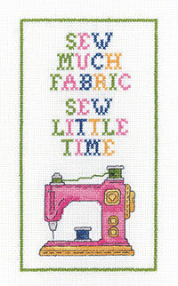 Sew Much Fabric: Karen's Sayings By Karen Carter (Aida) - Heritage Crafts Kits