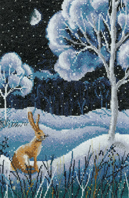 Winter Forest By Elaine Serenum (Aida) - Heritage Crafts Kits