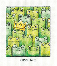 Kiss Me: Simply Heritage Collection By Peter Underhill (Aida) - Heritage Crafts Kits