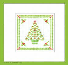 Filigree Tree: Holly Greeting Cards By Kirsten Roche (Aida) - Heritage Crafts Kits