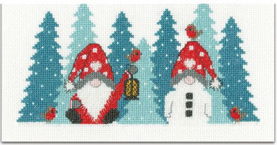 Wonderland Winter By Kirsten Roche (Aida) - Heritage Crafts Kits