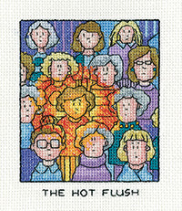 The Hot Flush: Tile By Peter Underhill (Aida) - Heritage Crafts Kits