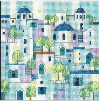 Impressions Of Greece: Impressions By Karen Carter (Aida) - Heritage Crafts Kits