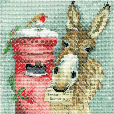 Donkey's Wish: Love Country Designs By Sarah Rielly (Aida) - Heritage Crafts Kits