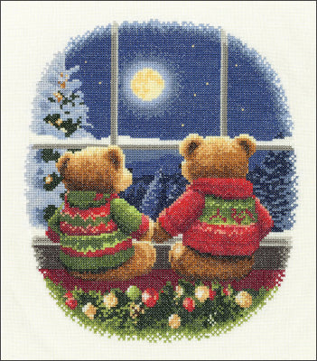 William's Christmas Wish: John Clayton Collection (Evenweave Fabric) - Heritage Crafts Kits