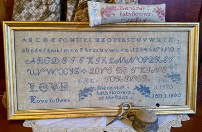 Friendship Hath Flowers Of The Past - Homespun Elegance