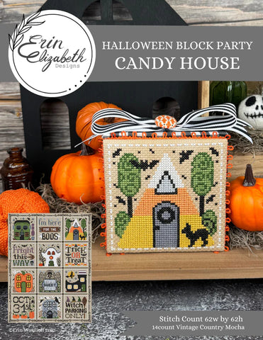 Halloween Block Party: Candy House - Erin Elizabeth Designs
