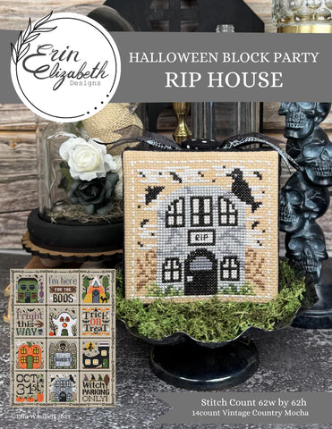 Halloween Block Party: RIP House - Erin Elizabeth Designs