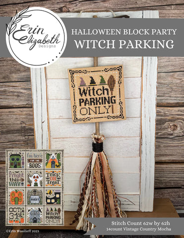 Halloween Block Party: Witch Parking - Erin Elizabeth Designs