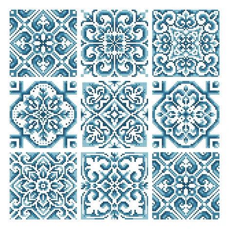 Hand Painted Tiles - Shannon Christine Designs