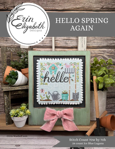 Hello Spring Again - Erin Elizabeth Designs